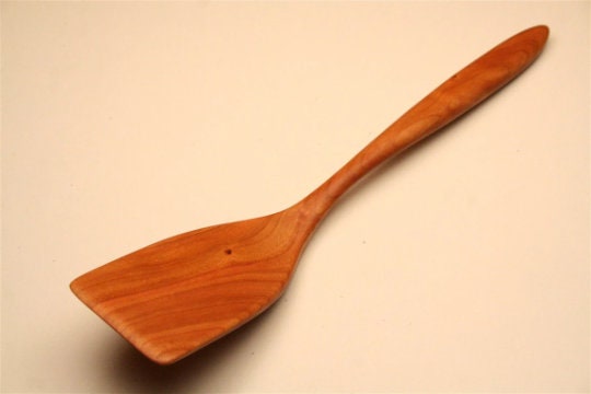 Wooden spatula kitchen cooking utensil handmade of Walnut wood - Image 10
