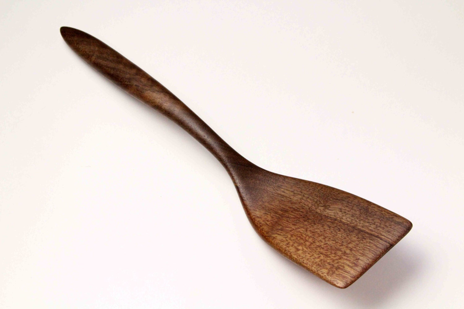 Wooden spatula kitchen cooking utensil handmade of Walnut wood - Image 5
